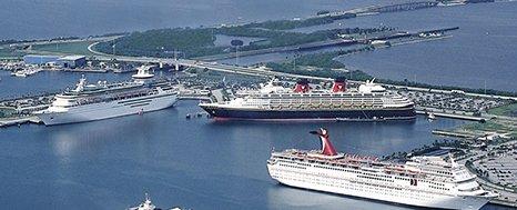 We are fully permitted to service all ships in Port Canaveral