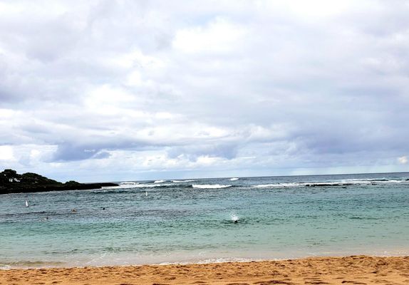 Perfect Sunday morning at the beach