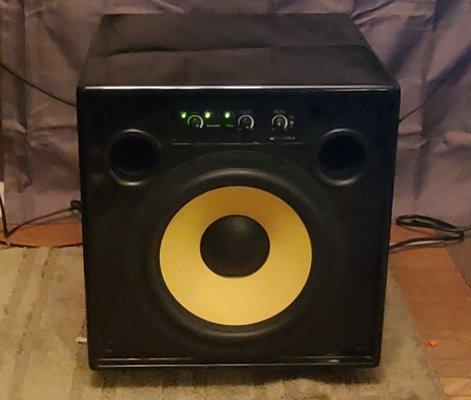 KRK12 Subwoofer build.