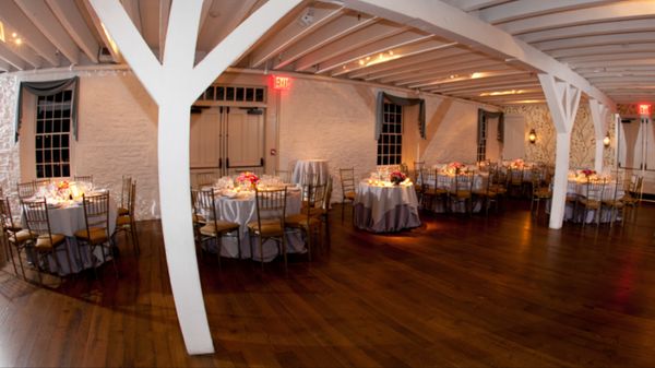 Project done by Eagle Hardwood Flooring. Reclaimed wood floors installed and finished at New York Botanical Gardens.