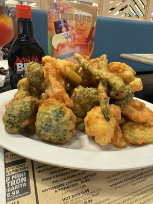 Fried Vegetable Tempura.