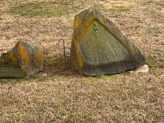 Unique headstone