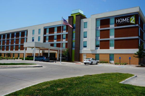 Home 2 Suites by Hilton in Omaha, NE - Masonry