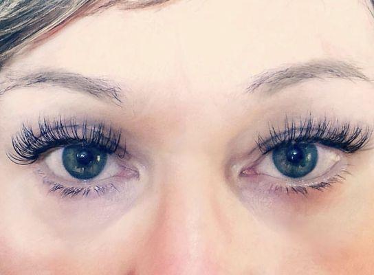 Beautiful lashes for a beautiful friend!