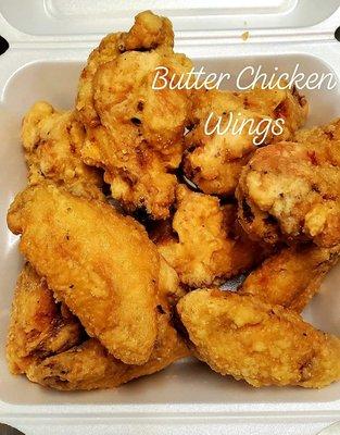 Butter Fried Chicken Wings