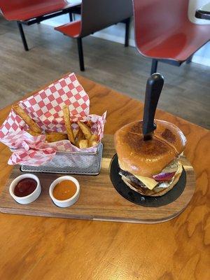 White Sands House Burger