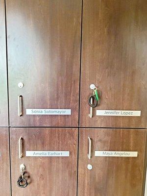 Which Celebrity locker will you choose?