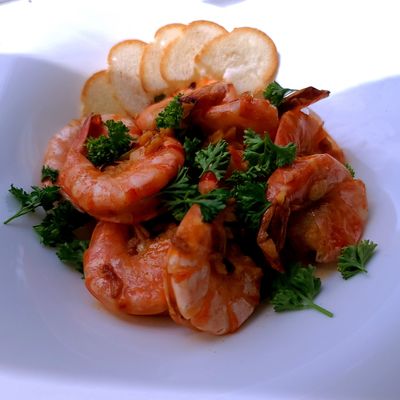 Gambas Al Ajillo (tapa)