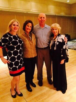 Dr. Sandra Irlen-Tosta, Heidi Yellen, Dr. Andrew Yellen, and Helen Irlen