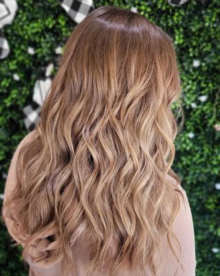 Mocha colored Balayage