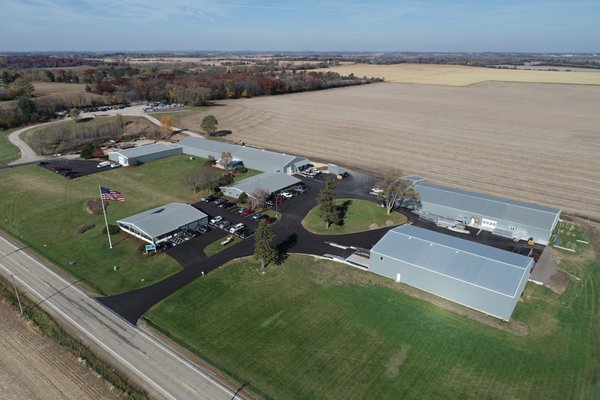 Drone capture of entire Whitewater facility.