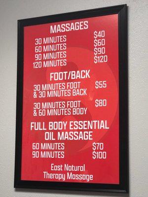 East Natural Therapy Massage