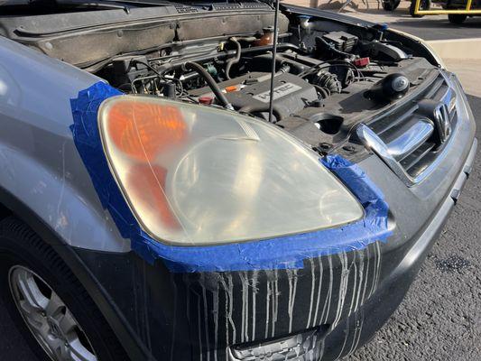 Headlight restoration