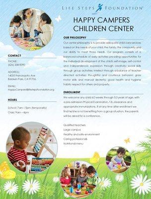 Life Steps Foundation Happy Campers Children Center