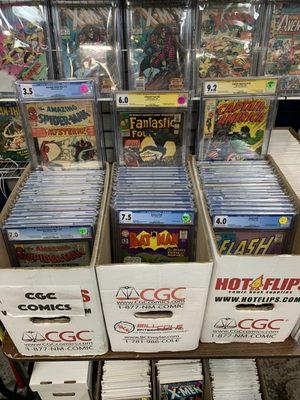 More CGC high grade slabs.