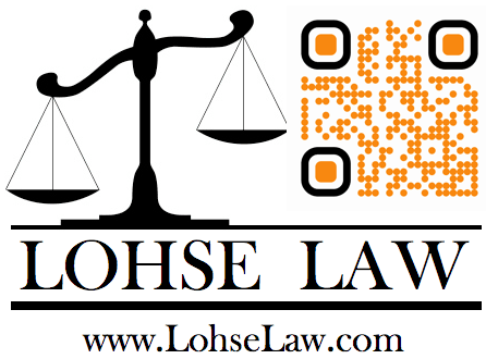 Lohse Law real estate attorney QR code