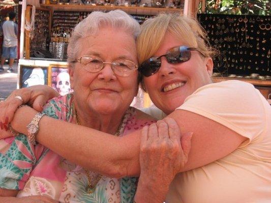 Caregivers Founder Janice and her favorite Aunt Freda