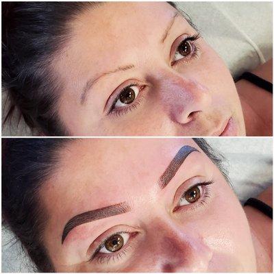 Microblading + Shading