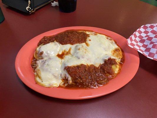 Beef ravioli