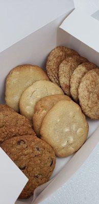 Variety of Cookies. Ask about our signature Coquito Cookies