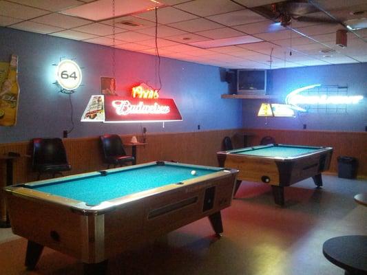 Billiards area