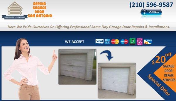 Repair Garage Door San Antonio