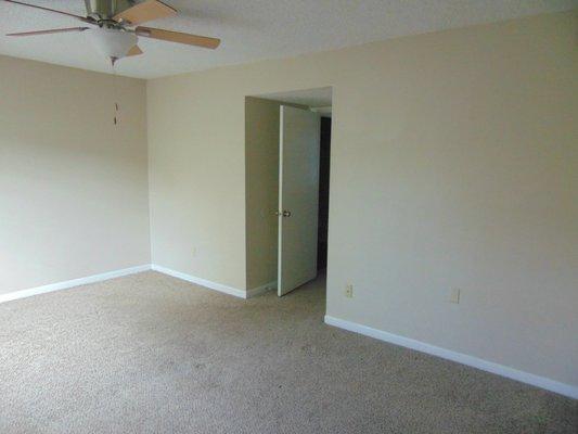 Bedroom left in perfect condition