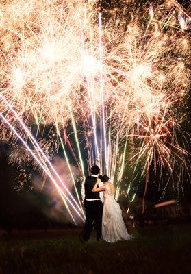 Fireworks at "Rancho Cielito Lindo" Bishop, TX