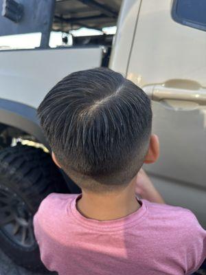 Kids haircut