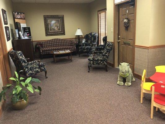 Ritzi Dental's reception room