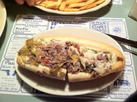 Cheesesteak EV. Delicious!