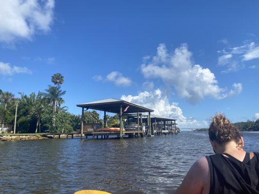 Lots of houses and docks