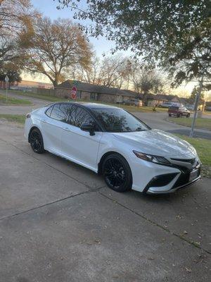 Tinted 2023 Camry