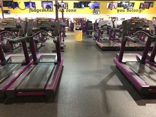 Commercial Cleaning of a Planet Fitness in Exton, PA