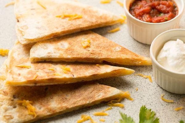 Cheesy quesadilla