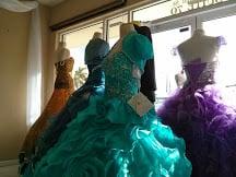 We have Quinceanera dresses for rental or purchase and offer many packages including photography and much much more.