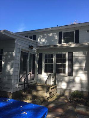 Gutters and windows cleaning