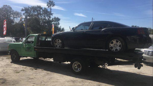 Our company also provides towing