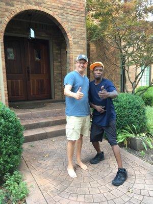 Another satisfied customer Thanks Mr.Chris for choosing A-Team Movers LLC for your moving needs!