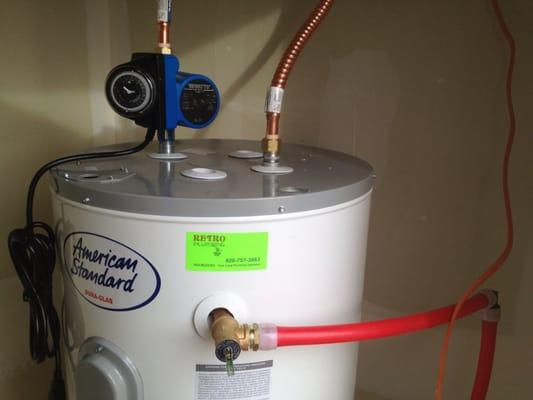 Quality American Standard water heater in a custom Humphries Development Home!