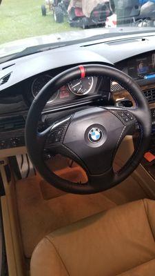 Steering wheel recover