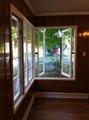 Every window in the house needed work and some a full rebuild (Historic home so changing them was not a cost effective option).