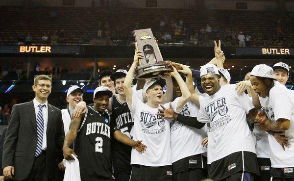 Brad Stevens and the 2011 Final Four and national runner-up team.