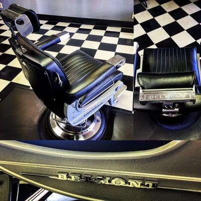 Meet Kimber - Our New Belmont Barber Chair