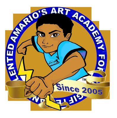 Amario's Art Academy Logo