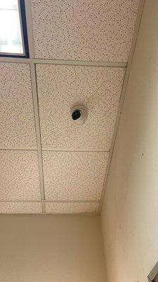 Security camera installation