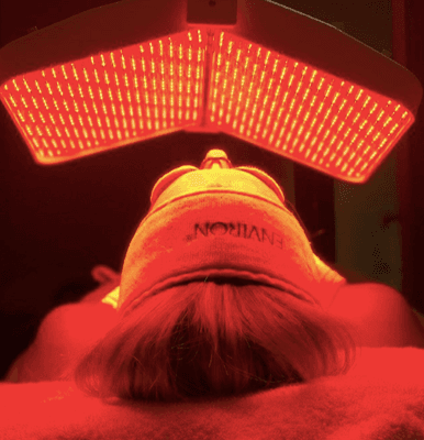 LED Light Therapy treatment can be added to any skincare regimen to promote deeper absorption of Environ products & stimulate collagen.