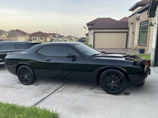 beautiful challenger freshly washed