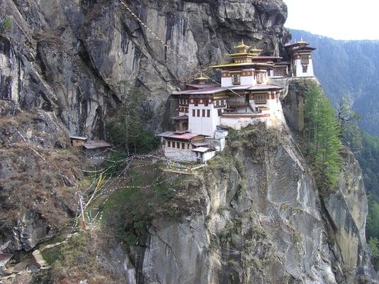 Visit Bhutan and experience a folk festival and Tiger's Nest Monastery!