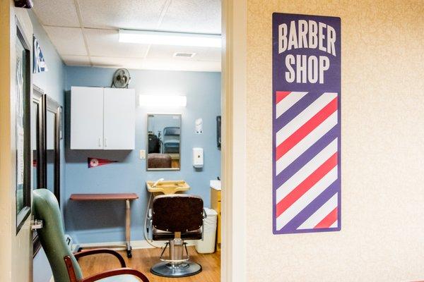 Barber Shop.